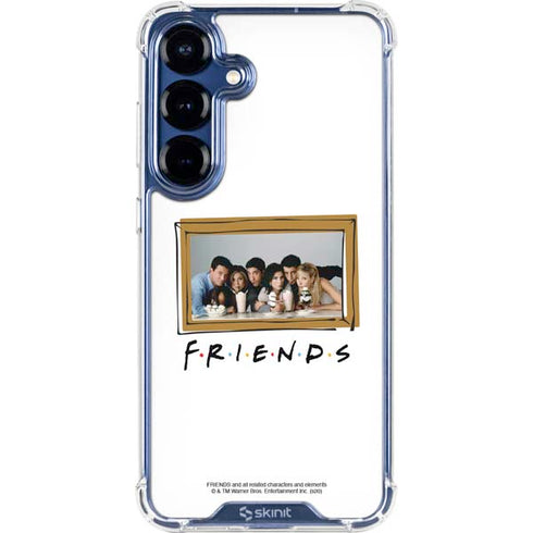 Warner Bros FRIENDS Milkshakes Galaxy S25 Clear Case